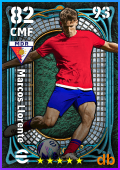 Marcos Llorente — CMF, OVR 82, MAX 93