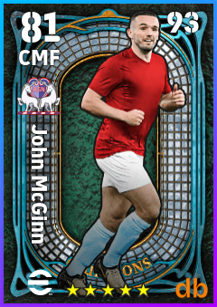 John McGinn — CMF, OVR 81, MAX 93