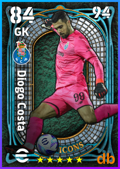 Diogo Costa — GK, OVR 84, MAX 94