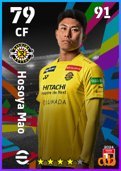 Hosoya Mao — CF, OVR 79, MAX 91