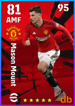 Mason Mount eFootball player card