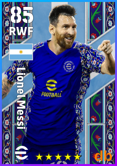 Lionel Messi eFootball player card