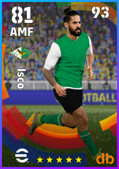 Isco eFootball player card