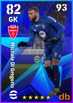 Michele Di Gregorio — GK, OVR 82, MAX 93