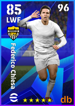 Federico Chiesa eFootball player card
