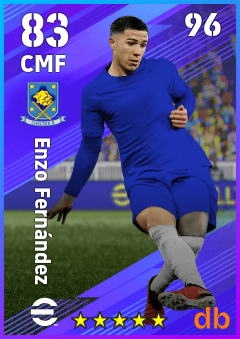 Enzo Fernández — CMF, OVR 83, MAX 96