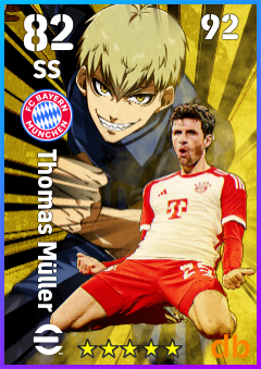Thomas Müller — SS, OVR 82, MAX 92