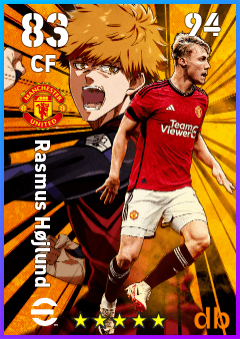 Rasmus Højlund eFootball player card