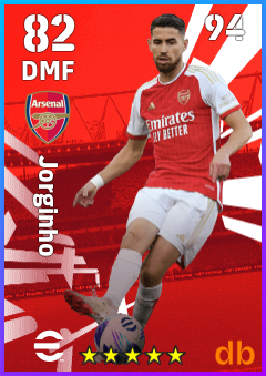 Jorginho eFootball player card