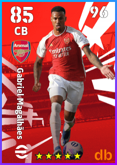 Gabriel Magalhães — CB, OVR 85, MAX 96