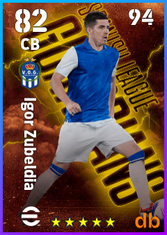 Igor Zubeldia eFootball player card