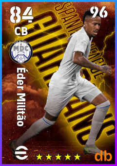 Éder Militão — CB, OVR 84, MAX 96