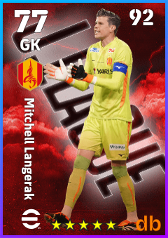 Mitchell Langerak eFootball player card