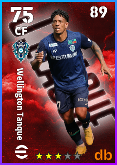 Wellington Tanque — CF, OVR 75, MAX 89