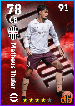 Matheus Thuler eFootball player card