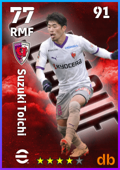 Suzuki Toichi eFootball player card