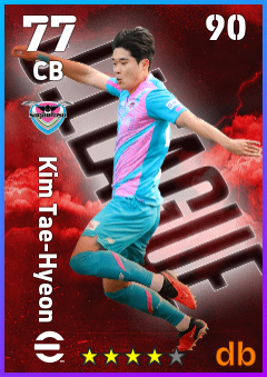 Kim Tae-Hyeon eFootball player card