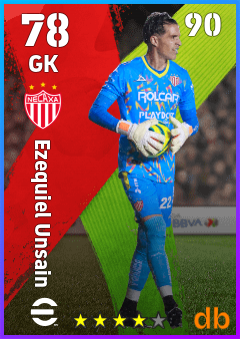 Ezequiel Unsain — GK, OVR 78, MAX 90