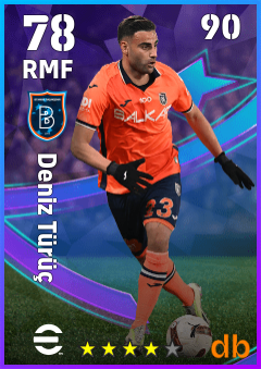 Deniz Türüç — RMF, OVR 78, MAX 90