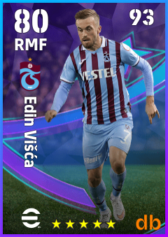 Edin Višća eFootball player card