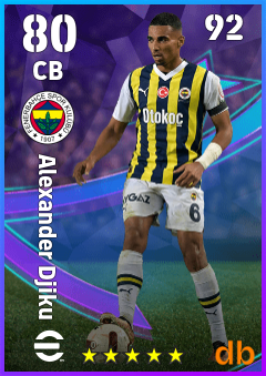 Alexander Djiku — CB, OVR 80, MAX 92