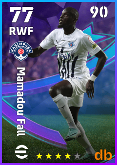 Mamadou Fall — RWF, OVR 77, MAX 90
