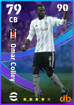 Omar Colley — CB, OVR 79, MAX 90