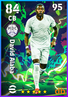David Alaba — CB, OVR 84, MAX 95