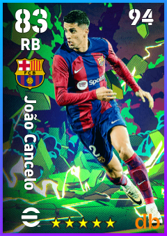 João Cancelo — RB, OVR 83, MAX 94