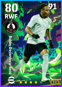 Bobby Decordova-Reid — RWF, OVR 80, MAX 91