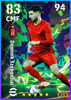 Dominik Szoboszlai — CMF, OVR 83, MAX 94