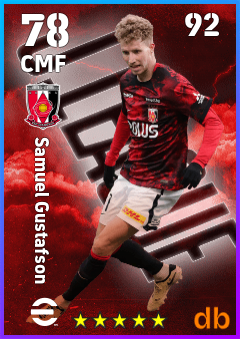 Samuel Gustafson eFootball player card