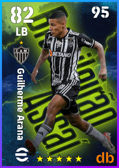 Guilherme Arana — LB, OVR 82, MAX 95