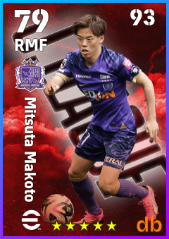 Mitsuta Makoto eFootball player card