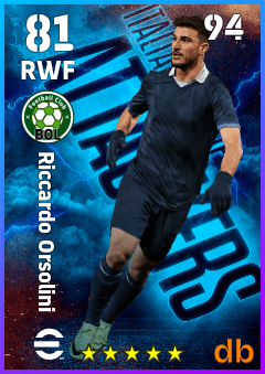 Riccardo Orsolini eFootball player card