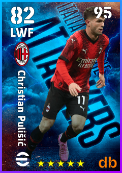 Christian Pulišić eFootball player card