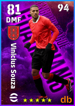 Vinicius Souza — DMF, OVR 81, MAX 94