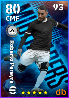 Roberto Pereyra — CMF, OVR 80, MAX 93