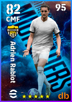 Adrien Rabiot eFootball player card