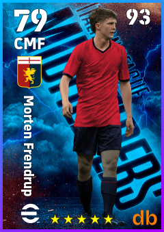 Morten Frendrup — CMF, OVR 79, MAX 93