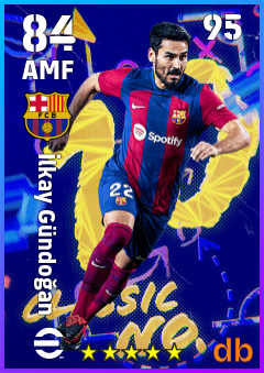 İlkay Gündoğan — AMF, OVR 84, MAX 95
