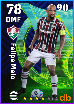 Felipe Melo — DMF, OVR 78, MAX 90