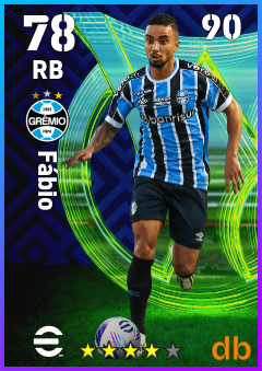 Fábio — RB, OVR 78, MAX 90