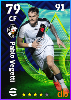 Pablo Vegetti — CF, OVR 79, MAX 91