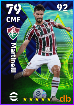 Martinelli — CMF, OVR 79, MAX 92