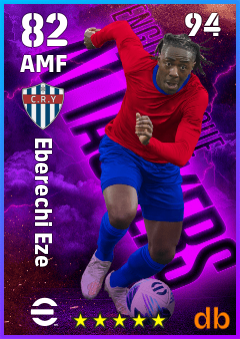 Eberechi Eze eFootball player card