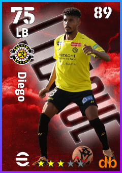 Diego — LB, OVR 75, MAX 89