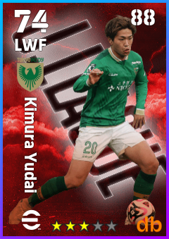 Kimura Yudai eFootball player card