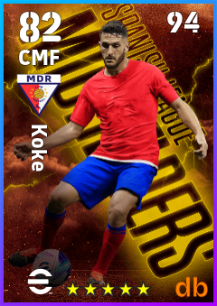 Koke eFootball player card