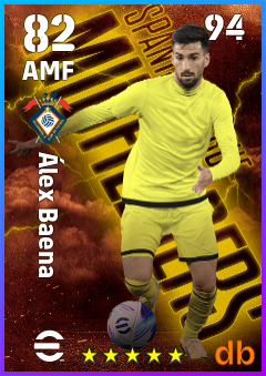 Álex Baena — AMF, OVR 82, MAX 94